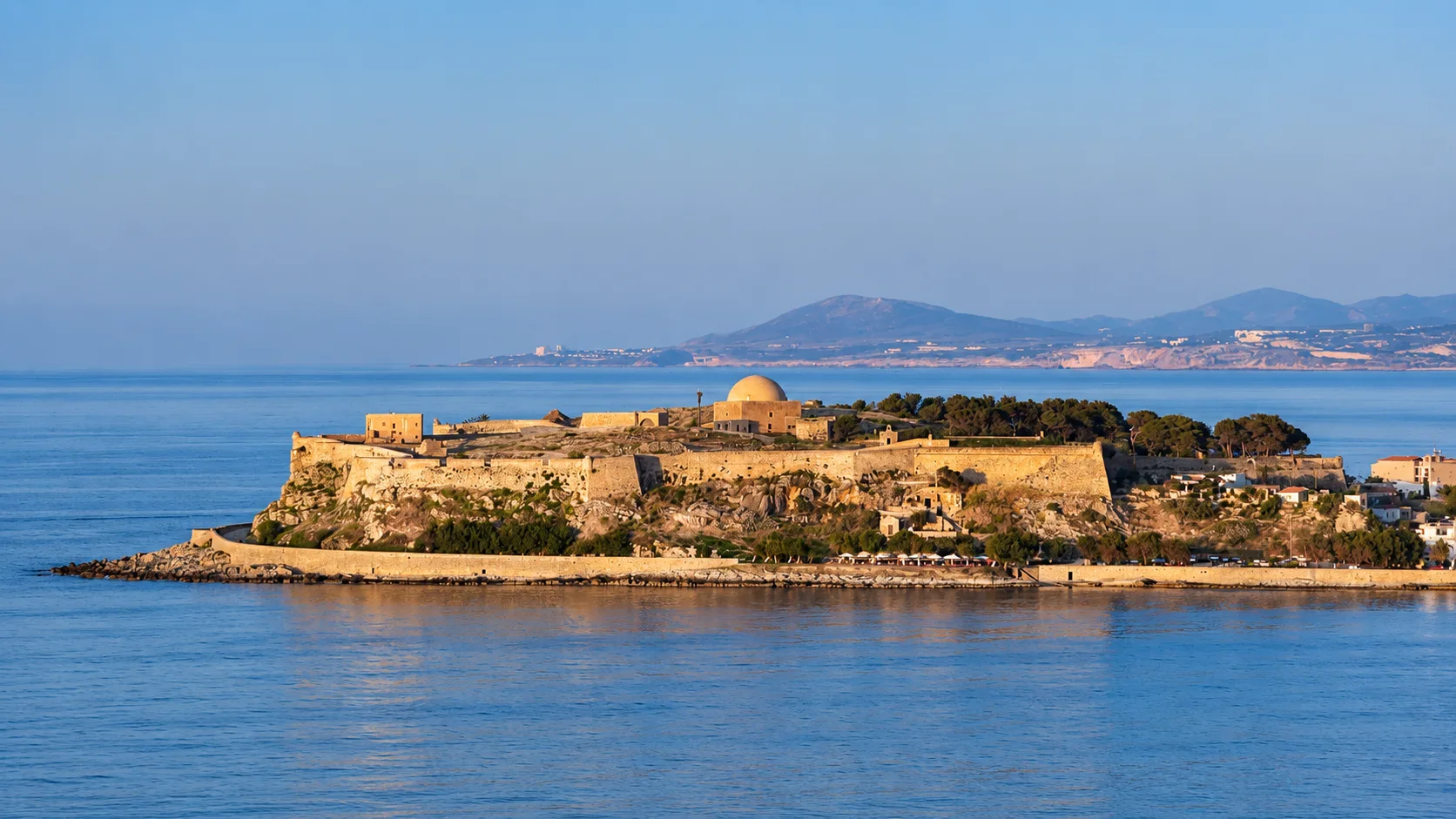 Fortezza Venetian Castle in Rethymno Crete